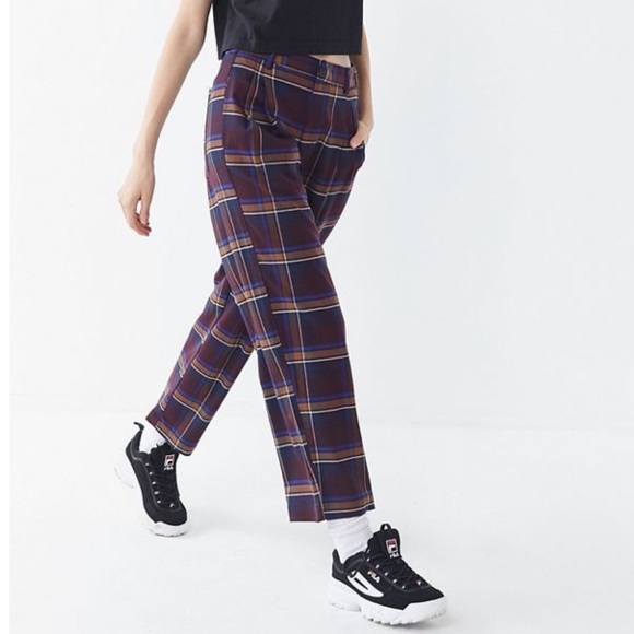 checkered pants urban outfitters